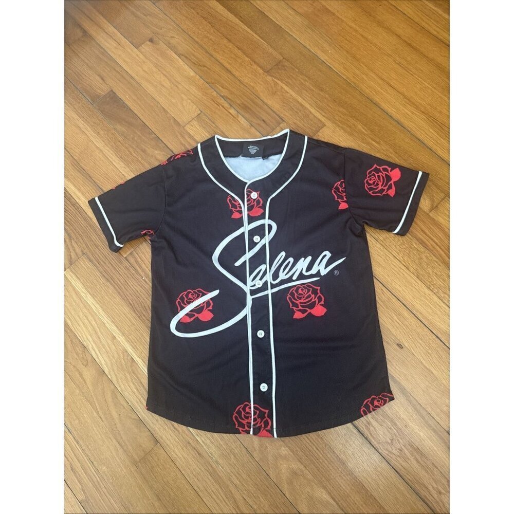 Selena Quintanilla Perez Baseball Jersey Full Print Girls Size 11-12